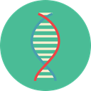 science, medical, education, Biology, dna, Deoxyribonucleic Acid, Dna Structure, Genetical, Healthcare And Medical CadetBlue icon