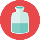 Flasks, Healthcare And Medical, science, education, Chemistry, flask, chemical, Test Tube Tomato icon