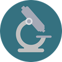 science, medical, Observation, scientific, microscope, Tools And Utensils, Healthcare And Medical SeaGreen icon
