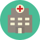 hospital, buildings, Health Care, Medical Assistance, Health Clinic, Healthcare And Medical CadetBlue icon