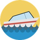 transportation, Yacht, Ships, Boat, transport, ship, Cruise SandyBrown icon