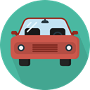 Car, transportation, transport, vehicle, Automobile CadetBlue icon
