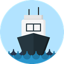 navigation, transportation, Boat, transport, ship, Navigational PaleTurquoise icon