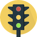 stop, light, Business, Traffic light, Road sign, buildings, Signaling, Stop Signal SandyBrown icon