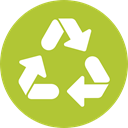 Arrows, Arrow, nature, Container, recycling, symbol, environment, signs, Ecology And Environment YellowGreen icon
