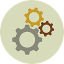 Gear, Tools And Utensils, settings, miscellaneous, configuration, cogwheel LightGray icon