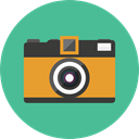 electronics, photograph, photo camera, Camera, photo, photography, technology CadetBlue icon