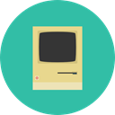 Multimedia, Apple, Computer, Device, technology, electronic, Macintosh LightSeaGreen icon