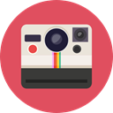 Camera, photo, photography, technology, electronics, photograph, photo camera IndianRed icon