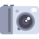 photo camera, technology, electronics, photograph, Camera, photo, photography Gainsboro icon