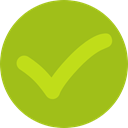 success, interface, tick, Checked, Shapes And Symbols YellowGreen icon