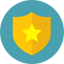 security, Antivirus, shield, defense, secure CadetBlue icon