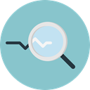 search, magnifying glass, zoom, detective, Loupe, Tools And Utensils, Seo And Web SkyBlue icon