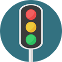 stop, light, Business, Traffic light, Road sign, buildings, Signaling, Stop Signal SeaGreen icon
