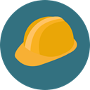 Safe, helmet, equipment, Construction, Tools And Utensils, Construction And Tools SeaGreen icon