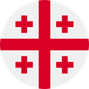 world, flag, Georgia, flags, Country, Nation WhiteSmoke icon