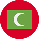 world, flag, Maldives, flags, Country, Nation Crimson icon