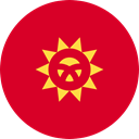 world, flag, Kyrgyzstan, flags, Country, Nation Crimson icon