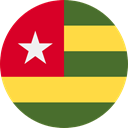 Togo, flags, Country, Nation, world, flag SandyBrown icon