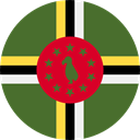 world, flag, Dominica, flags, Country, Nation DarkOliveGreen icon