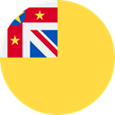 world, flag, flags, niue, Country, Nation SandyBrown icon