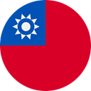 world, flag, Taiwan, flags, Country, Nation Crimson icon
