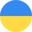 world, flag, ukraine, flags, Country, Nation SandyBrown icon
