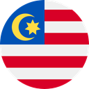 world, flag, malaysia, flags, Country, Nation WhiteSmoke icon