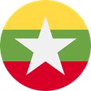 world, flag, myanmar, flags, Country, Nation OliveDrab icon