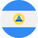 world, flag, Nicaragua, flags, Country, Nation DodgerBlue icon