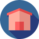 internet, Home, house, Page, interface, buildings, real estate SteelBlue icon