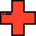 hospital, Pharmacy, Health Clinic, Healthcare And Medical Tomato icon