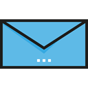 Email, Communications, envelope, Message, mail, Note CornflowerBlue icon