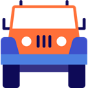 Car, transportation, transport, vehicle, jeep, Automobile Tomato icon