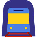 transportation, transport, vehicle, underground, Automobile, Public transport DarkSlateBlue icon