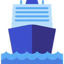 navigation, transportation, Boat, transport, ship, Navigational RoyalBlue icon