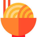 Bowl, chinese, sticks, noodles, Chinese Food, Food And Restaurant, food Coral icon