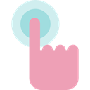 Interactivity, digital, technology, electronic, virtual reality, Gestures, Hand Gestures, Multimedia LightPink icon