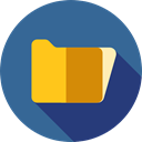 Folder, interface, storage, file storage, Data Storage, Office Material, Files And Folders SteelBlue icon