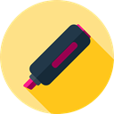 write, tool, marker, education, writing, Markers, Educational Icons, Edit Tools, Educational Khaki icon