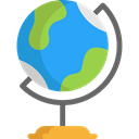 planet, Geography, Earth Grid, Maps And Location, Maps And Flags, Planet Earth, Earth Globe DodgerBlue icon
