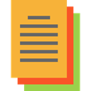 document, File, documents, Archive, interface, files, Files And Folders Goldenrod icon