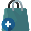 shopping bag, Supermarket, Shopper, Commerce And Shopping, Business, commerce, shopping, Bag SeaGreen icon