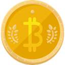 Business, Money, coin, Cash, Currency, Bitcoin, Business And Finance, Commerce And Shopping Orange icon