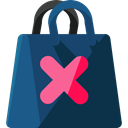 Business, commerce, shopping, Bag, shopping bag, Supermarket, Shopper, Commerce And Shopping DarkSlateGray icon