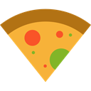 Pizza, Fast food, junk food, Pizzas, Italian Food, Unhealthy, Food And Restaurant, food Goldenrod icon