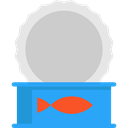 Sea Life, Food And Restaurant, food, fish, Animals, Aquarium, tuna, Healthy Food, Aquatic LightGray icon