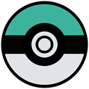 cinema, film, movie, Game, play, Go, pokemon Gainsboro icon