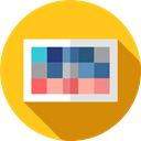 image, picture, pixelated, graphic design, Edit Tools Gold icon