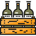 Bar, Alcohol, Alcoholic Drinks, Food And Restaurant, food, beer, Bottle, pub Black icon